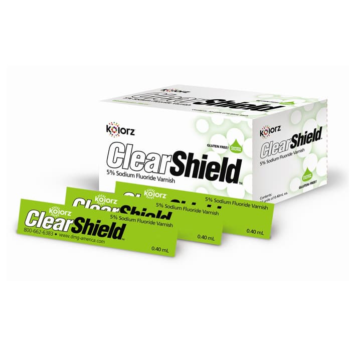 Kolorz ClearShield Fluoride Varnish, 5% NaF, Watermelon, 0.4 mL Unit Dose, 35/Pk, 799501 thumbnail 16