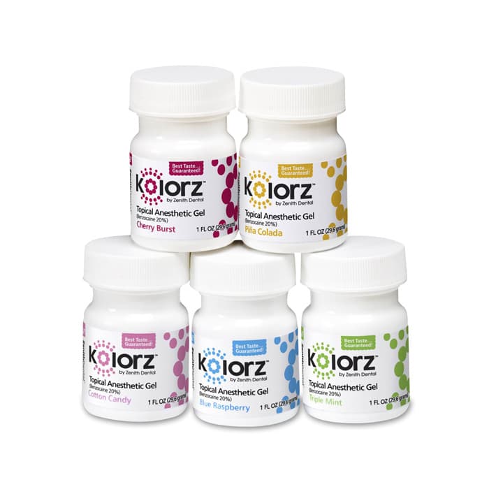 Kolorz Topical Anesthetic Gel, 20% Benzocaine, Triple Mint, 1 oz Jar, 755101 thumbnail 15