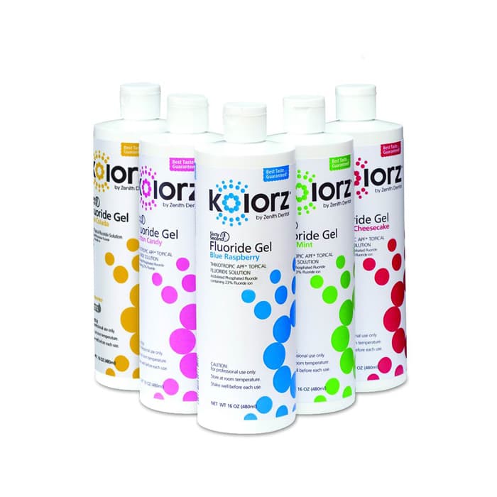 Kolorz Sixty-Second Fluoride Gel, Cotton Candy, 1.23% APF, Thixotropic, 16 oz Bottle, 777303 thumbnail 11