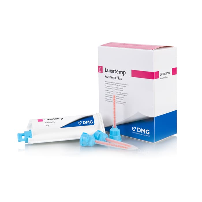 Luxatemp Automix Plus Temporary Crown & Bridge Material, Refill Kit, Shade A2, 76 g Cartridge with 15 Automix Tips, 110402 thumbnail 22