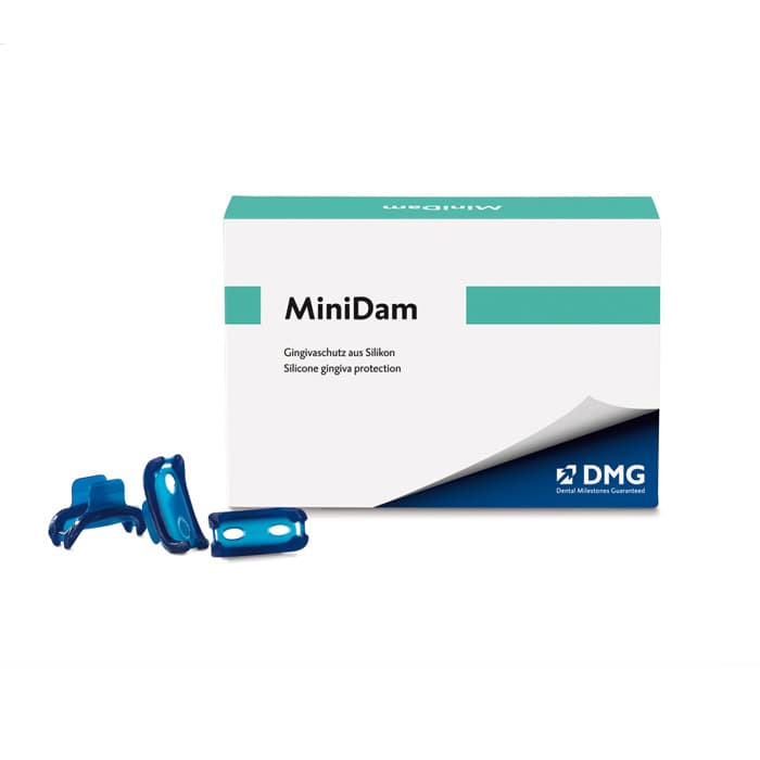 MiniDam Pre-Framed Silicone Rubber Dam, Latex-Free, Blue, 20/Box, 220381 thumbnail 13