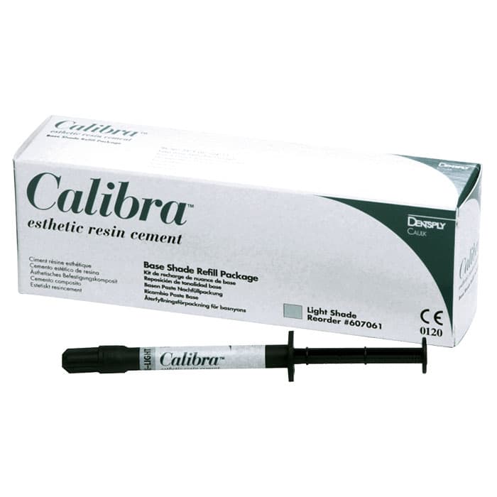 Calibra Esthetic Resin Cement, Base Refill, Medium, 2 g Syringe, 607062 thumbnail 18