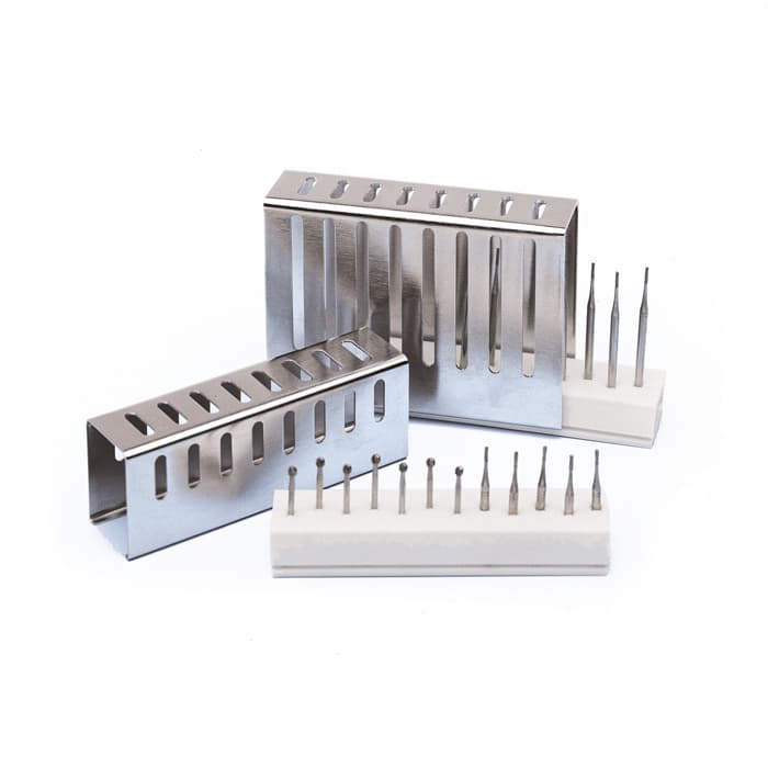 Hu-Friedy IMS 1/2 Bur Cushion with Short Lid, 6 Holes, Silver, Autoclavable, IMS-1372SH thumbnail 12