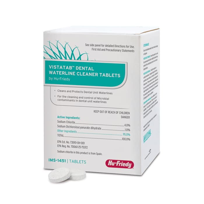 VistaTab Dental Waterline Cleaner Tablets, 1.7 g, 15/Box, IMS-1451 thumbnail 19