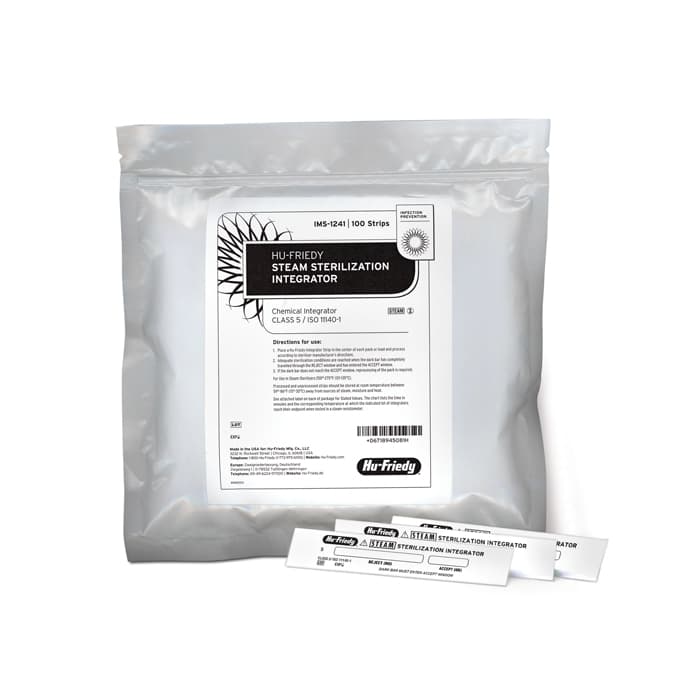 Hu-Friedy IMS Steam Sterilization Integrator Strips, Class 5, 2 in, 100/Pk, IMS-1241 thumbnail 20