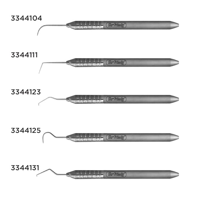 Hu-Friedy Explorer, Single-End, #3A, #6 Satin Steel Handle, Duraspond Steel, Each, EXS3A6 thumbnail 11