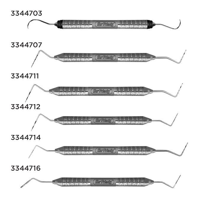 Hu-Friedy Qulix Color-Coded Double-Ended Periodontal Probe PCP12/11.5B, 3-6-9-12 Markings, #31 Round Handle thumbnail 8