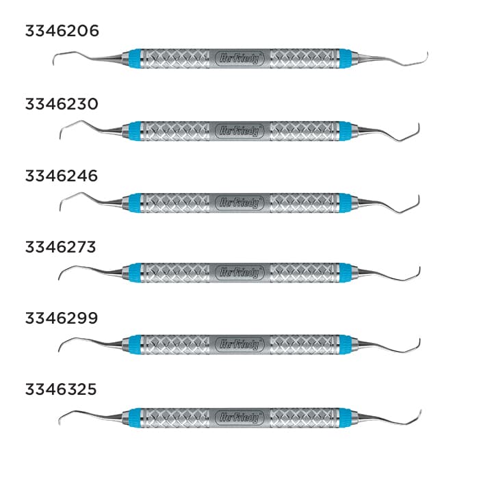 Hu-Friedy Gracey Curette 13/14, Double-Ended, #6 Satin Steel Handle, SG13/146 thumbnail 19