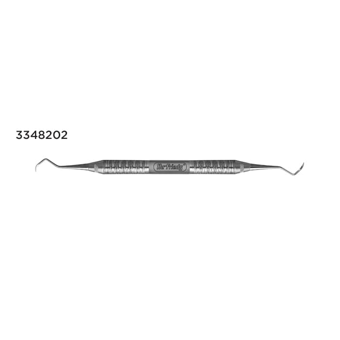Hu-Friedy MTC13/14 McCall Pointed Curette, Double-Ended, #6 Satin Steel Handle, SMTC13/146 thumbnail 10