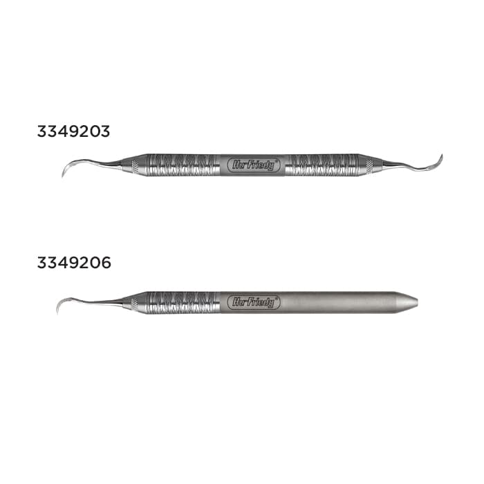 Hu-Friedy CI-2/3 Sickle Scaler, Double End, #6 Satin Steel Handle, Each thumbnail 9