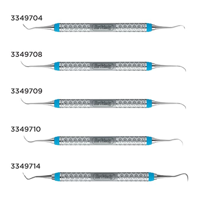 Hu-Friedy EverEdge 2.0 Nevi 4 Posterior Sickle Scaler, Double-Ended, #9 Handle, SCNEVI49E2 thumbnail 16
