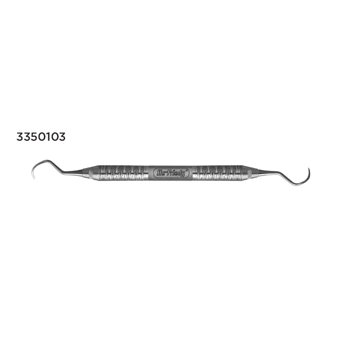 Hu-Friedy Sickle Scaler 3/4 Remington DE, #6 Satin Steel Handle, SRM3/46 thumbnail 7