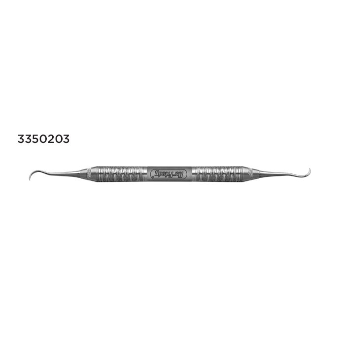 Hu-Friedy Goldman 6/7 Double-End Sickle Scaler, #7 Satin Steel Colours Handle, SHG6/77 thumbnail 6