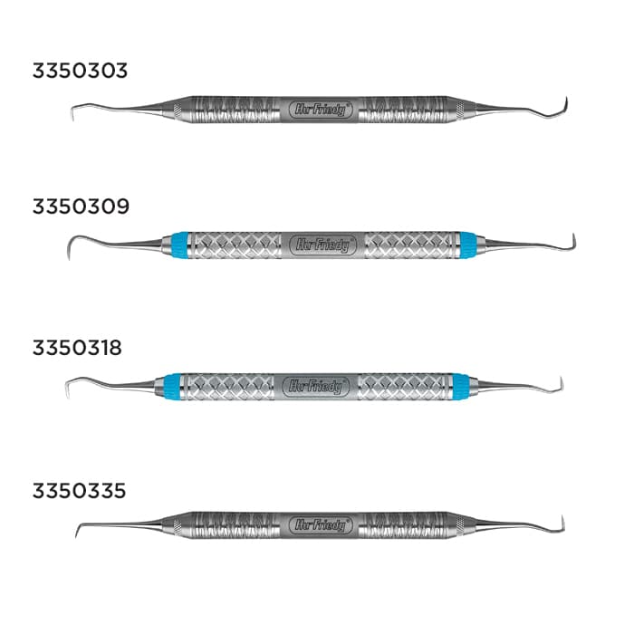 Hu-Friedy H5/33 Hygienist/Jacquette Sickle Scaler, Double-Ended, #6 Satin Steel Handle, SH5/336 thumbnail 20