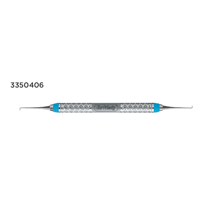 Hu-Friedy 00 Morse Single-End Sickle Scaler, #24 Round Handle, EverEdge 2.0, 1 Each thumbnail 3