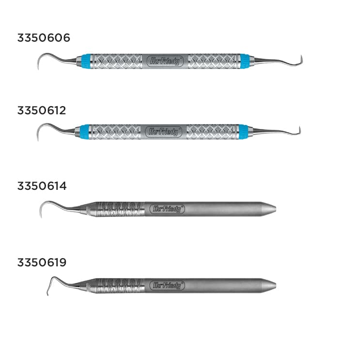 Hu-Friedy Sickle Scaler U15/33 Towner-Jacquette, Double End, #6 Satin Steel Handle, SU15/336 thumbnail 15