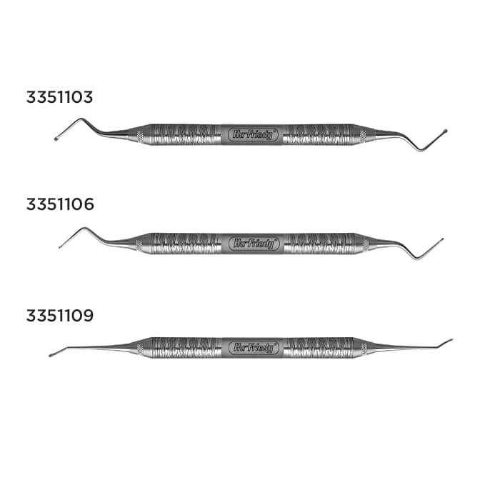 Hu-Friedy Hirschfeld Double-Ended File Scaler, 3/7, #2 Octagon Handle, FH3/7 thumbnail 10