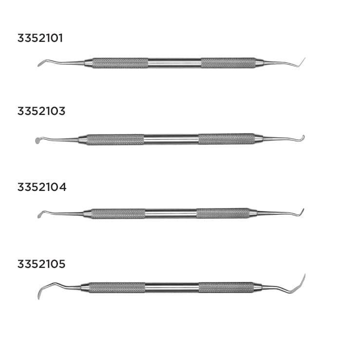 Hu-Friedy #3 Tanner Double-Ended Carver, #41 Round Handle, CV3T thumbnail 18