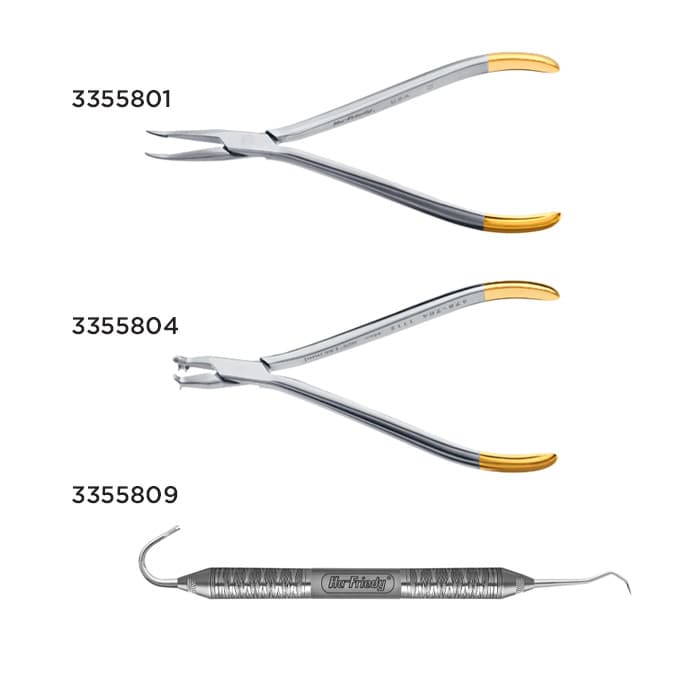Hu-Friedy Lingual Pin & Ligature Cutter, Cuts Soft Wire Pins & Ligature Wires up to .012" (.30 mm), 1/Pkg, 609528 thumbnail 7