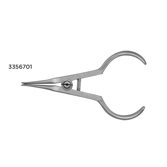 Hu-Friedy Coon Style Ligature Tying Pliers, Stainless Steel, Non-Cutting, Smooth Tip, 0.015" Max Wire, 678-211, 1/Pkg thumbnail 10