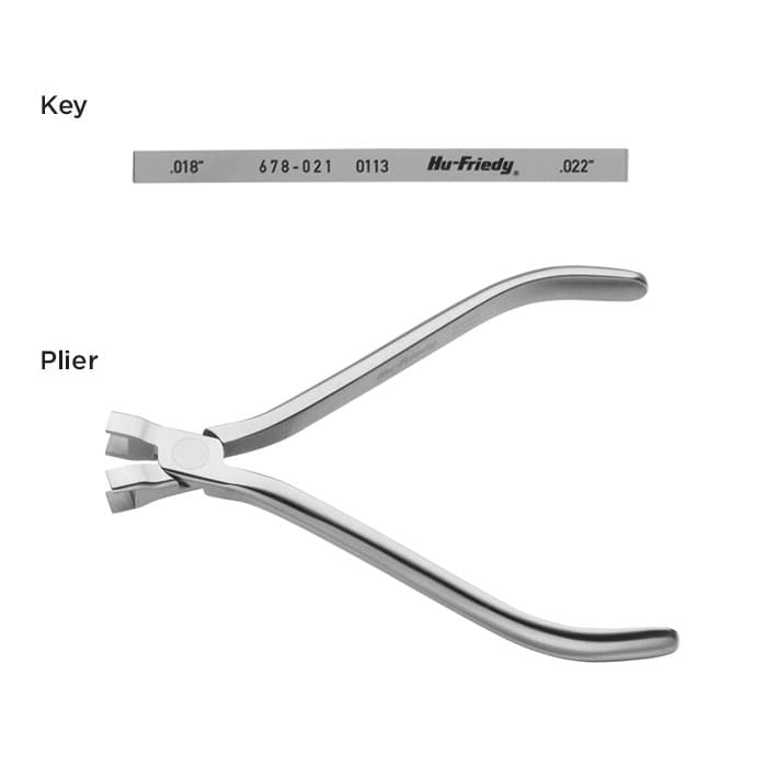 Hu-Friedy Torquing Pliers with Key, .018"/.022", 678-328-21 thumbnail 6