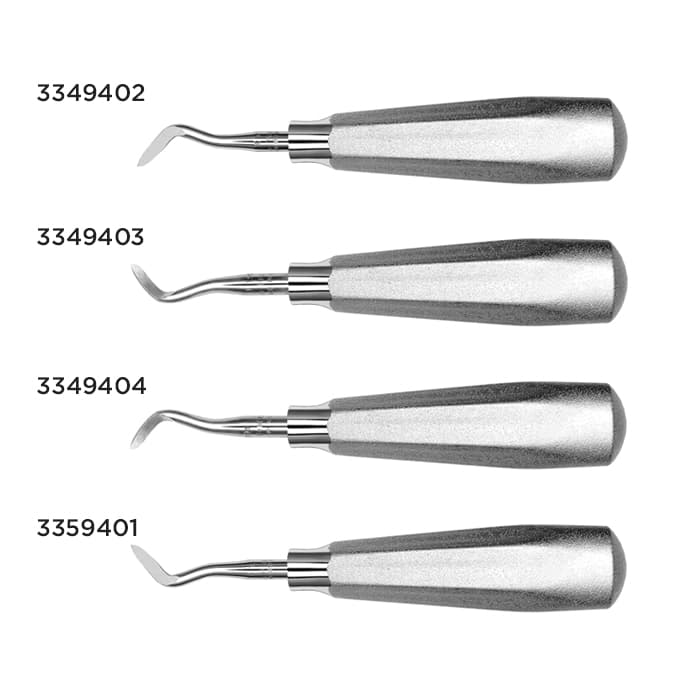 Hu-Friedy Elevator 15 Woodward #510 Large Tapered Hexagon Handle, Single End, Stainless Steel thumbnail 10