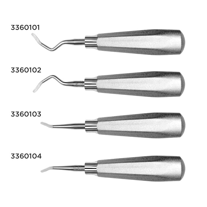 Hu-Friedy #71 Miller Apexo Surgical Elevator, Single End, #510 Large Tapered Hexagonal Handle, Stainless Steel, 217301 thumbnail 13