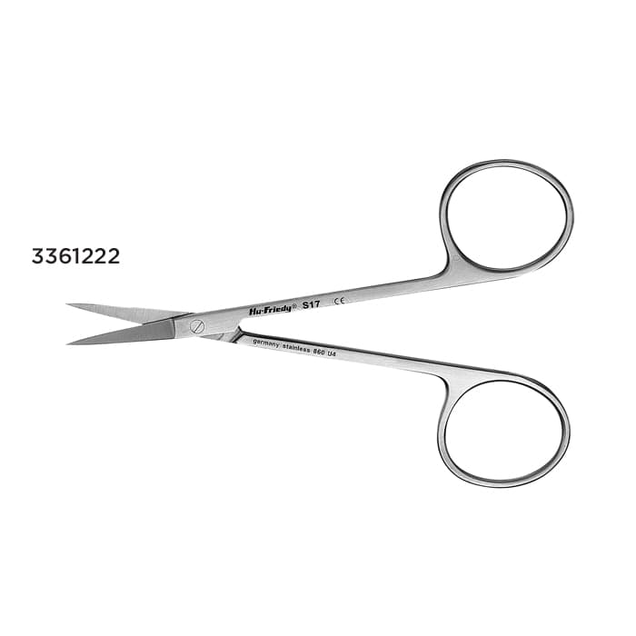 Hu-Friedy S18 Iris Scissors, Curved/Delicate, #18, 4-1/2" (11.5 cm), Stainless Steel, 1/Pk thumbnail 14
