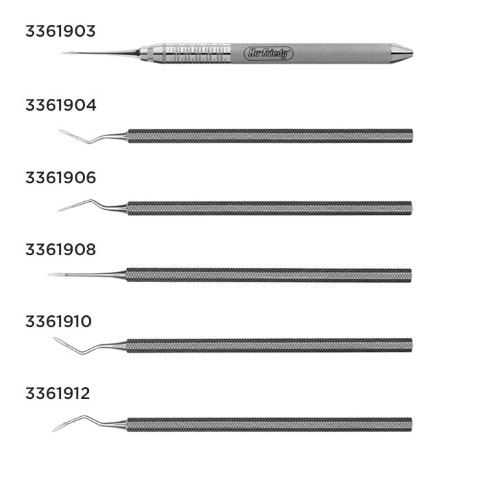 Hu-Friedy Root Tip Pick #6 West, Single End, #1 Octagon Handle, EW6 thumbnail 9