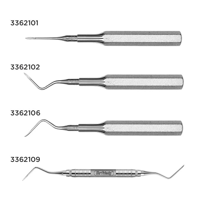 Hu-Friedy Heidbrink Root Tip Pick Elevator, #3, #502 Hexagon Handle, Single End, 1/Pk, EHB3 thumbnail 22