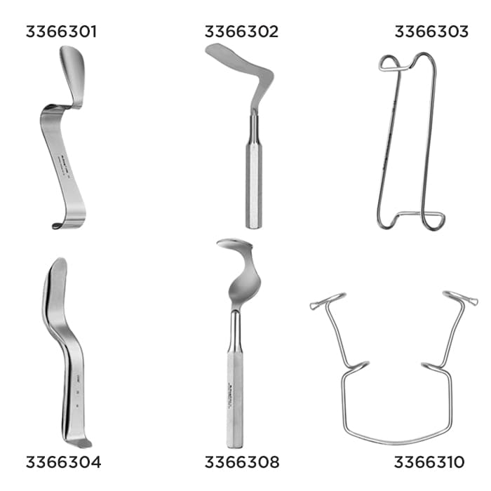 Hu-Friedy University of Minnesota Cheek Retractor, Stainless Steel, 1/Pk, CRM thumbnail 17