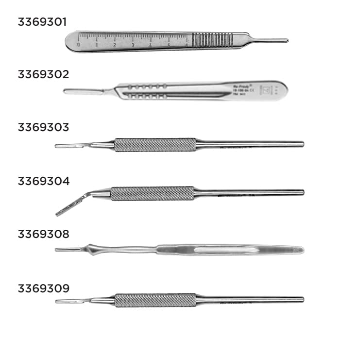 Hu-Friedy #3 Bard-Parker Style Scalpel Handle with Metric Ruler, Stainless Steel, 1 Each, 10-130-03 thumbnail 13