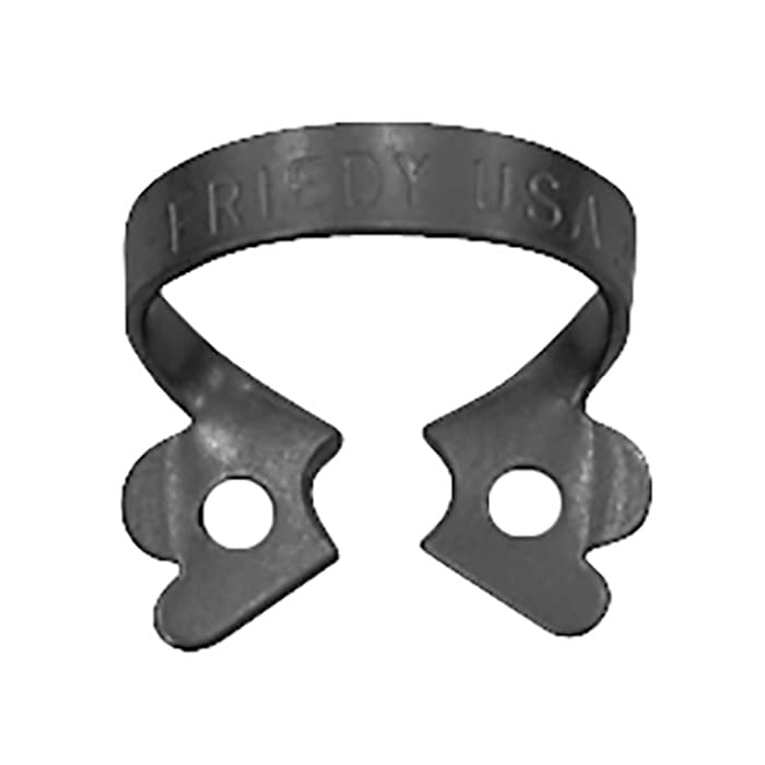 Hu-Friedy Black Line Rubber Dam Clamp #27N, Wingless Premolar, RDCM27NX thumbnail 8