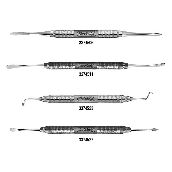 Hu-Friedy Periosteal Elevator Prichard #3 (PR3/PPR3), Double-Ended, #522 Octagonal Handle, Stainless Steel, 4.7mm/11.0mm, 1 Each thumbnail 18