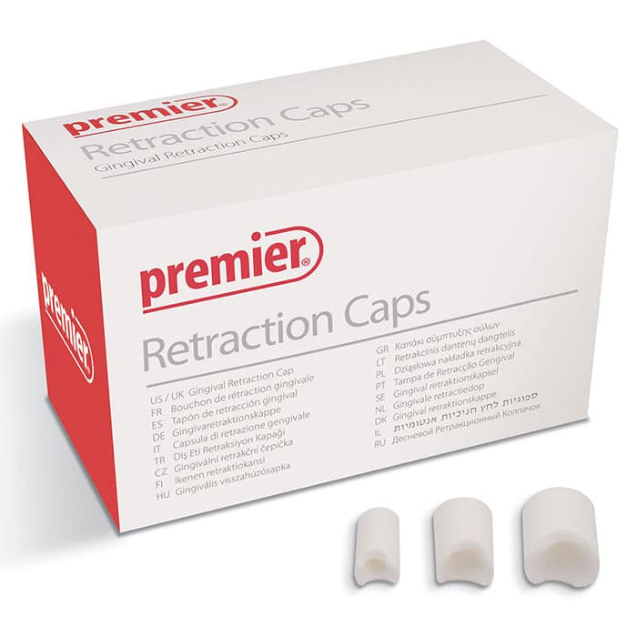 Premier Retraction Caps, Assorted (15 Size #1, 15 Size #3, 30 Size #5), 60/Pack, 9048260 thumbnail 19