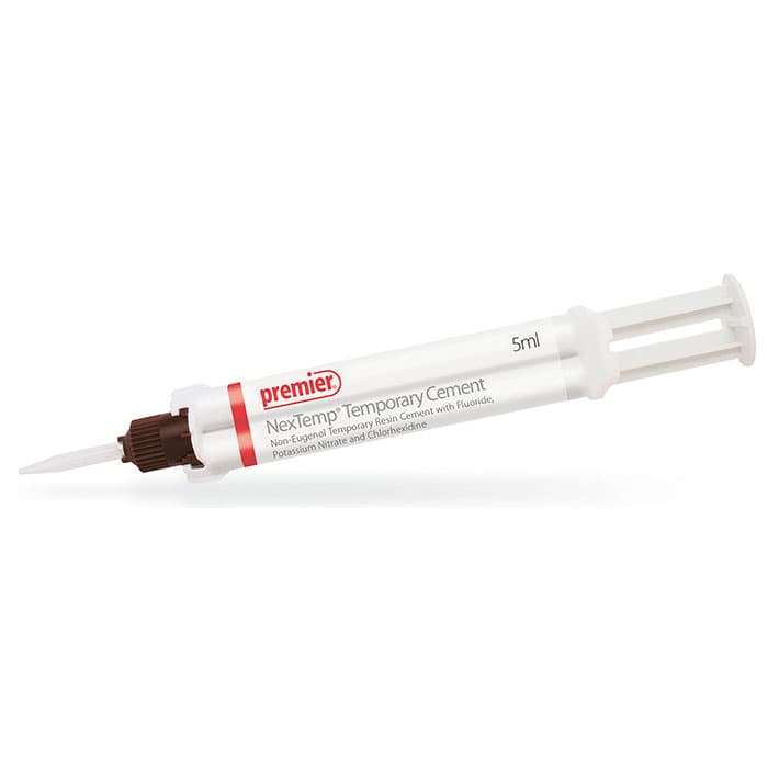 NexTemp® Clear Temporary Cement Bulk Kit, Non-Eugenol Resin, 5 ml Automix Syringes, 4/Pkg, 3001473 thumbnail 13