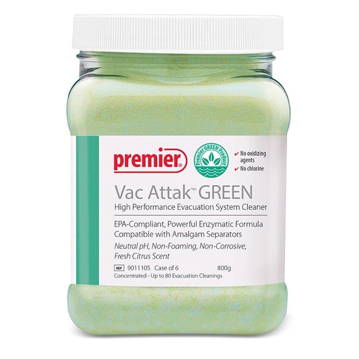 Vac Attak™ GREEN High-Performance Evacuation System Cleaner, Powder, 800 g Jar, Citrus, 9011105 thumbnail 19
