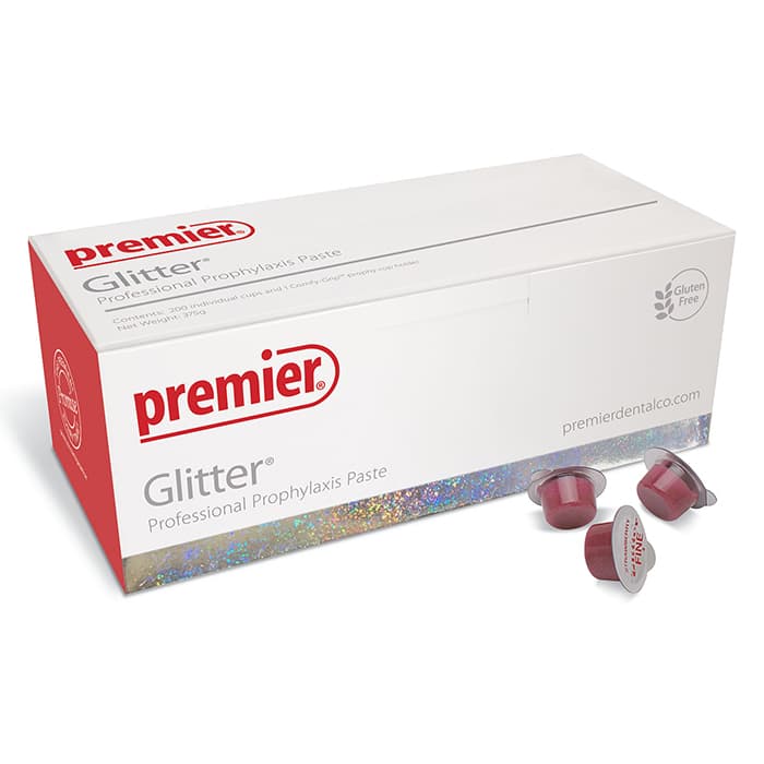 Glitter Prophy Paste with Fluoride, Coarse, Mint, 200 Unit Dose Cups/Box, 9007404 thumbnail 23