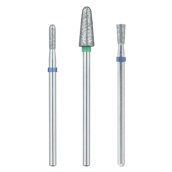 Meisinger HP Sintered Diamond Bur, Round End Taper, 5.0mm, X-mas Tree, Medium, 852S-050 thumbnail 3