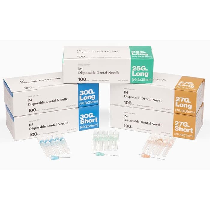J. Morita Disposable Dental Needles, Plastic Hub, 27 Gauge Long, 30 mm, Yellow, 100/Box, 20-27GL thumbnail 24
