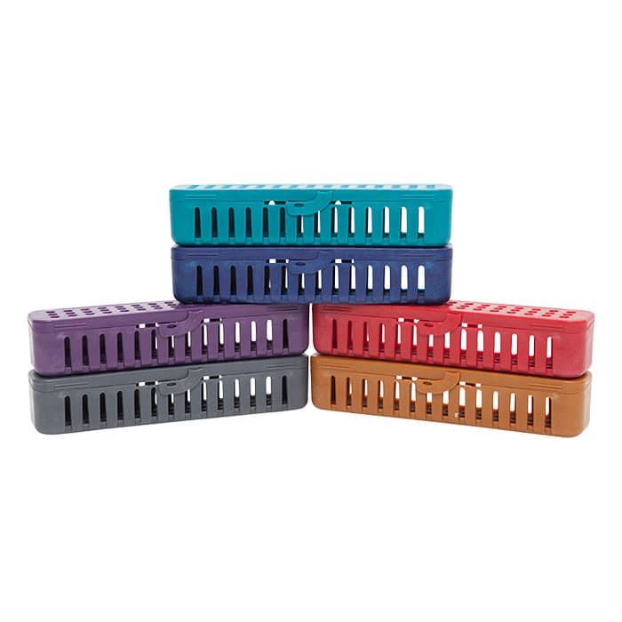 Zirc Compact Steri-Container, Blue, 7-1/8" x 1-1/2" x 1-1/2", Holds 8-12 Instruments, 50Z905B thumbnail 18