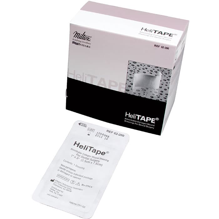 HeliTAPE Absorbable Collagen Wound Dressing, Sterile, 1" x 3" (2.5 cm x 7.5 cm), 10/Box, 62-200 thumbnail 13