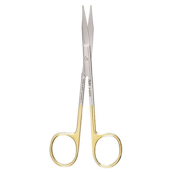 Miltex Vantage Iris Scissors, Curved, 4-1/8", Stainless Steel, V95-306 thumbnail 17