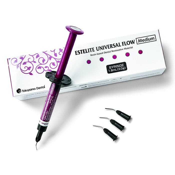 Estelite Universal Flow High Flow Composite, Light-Cure, A3, 3 g Syringe Refill with 10 Dispensing Tips, 1/Pk, 13877 thumbnail 20