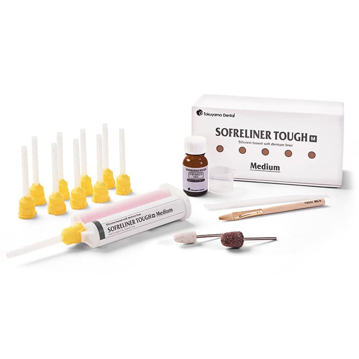 Tokuyama Sofreliner Tough M Denture Reline Kit, Medium, 54 g Cartridge, 1/Pk, 23351 thumbnail 30