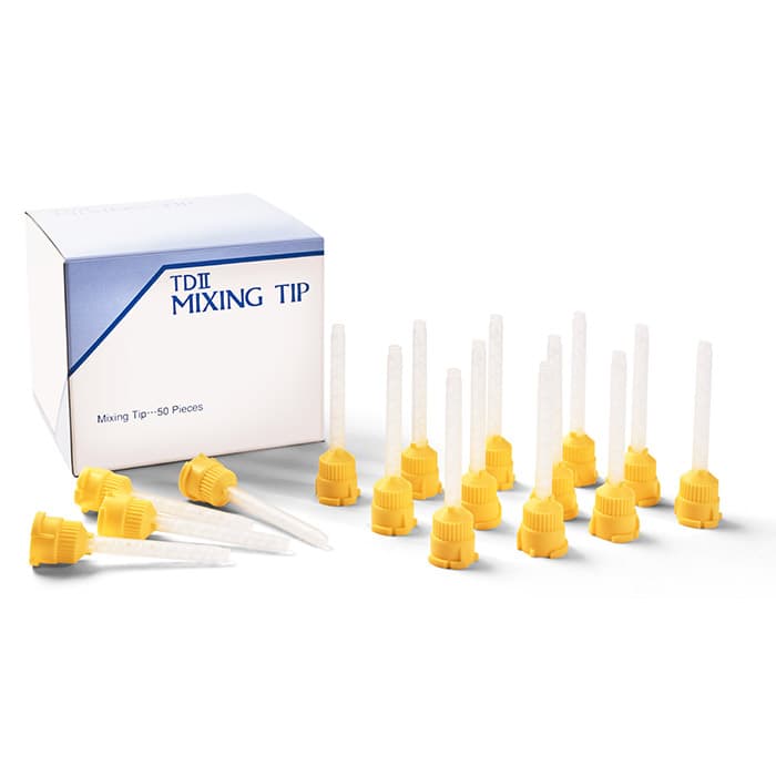 Tokuyama Sofreliner Tough TD II Mixing Tips XS, Yellow, 50/Pkg., 23380 thumbnail 5