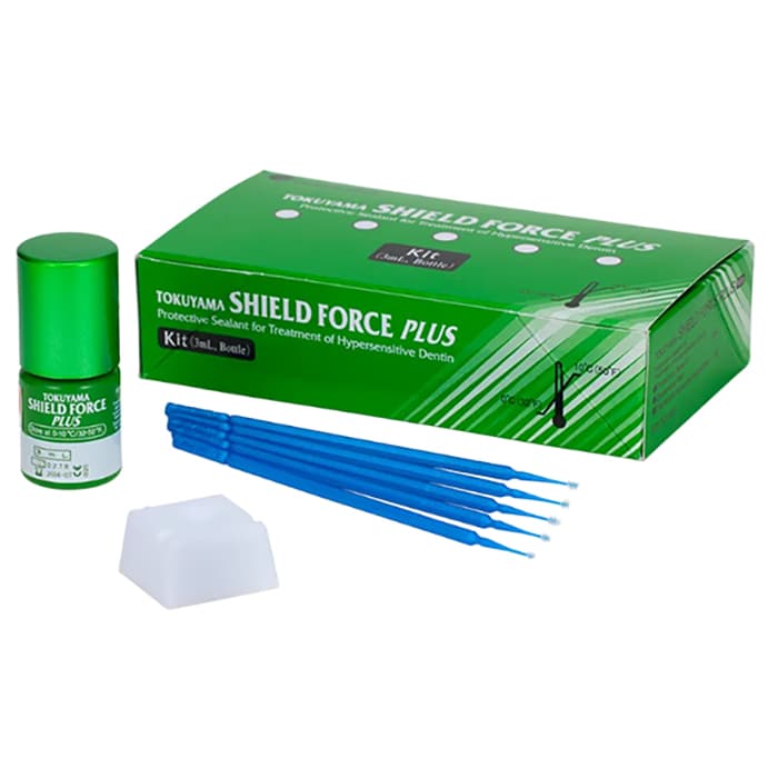 Tokuyama Shield Force Plus Desensitizer Kit, Light-Cured, 3 mL Bottle, 25 Applicators, 1/Pk, 15111 thumbnail 11