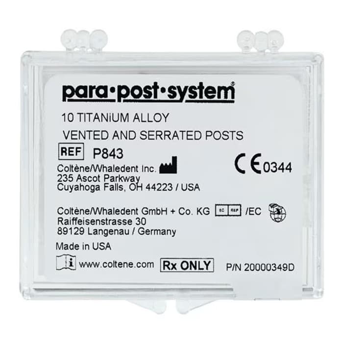 ParaPost Titanium Endodontic Post Refill, Size 5.5, 0.055", Purple, 10/Pk, P84-5.5 thumbnail 8