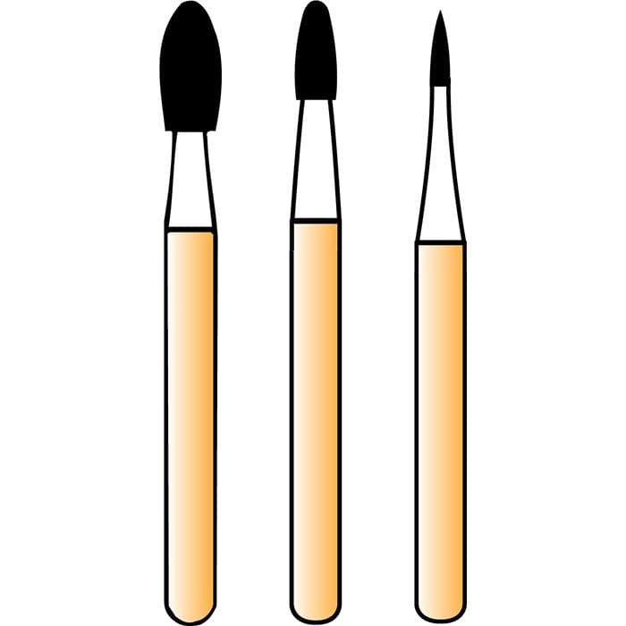 Coltene Alpen Carbide Trimming & Finishing Bur #7653, Round End Taper, 12 Flute, FG, 1.2 mm Diameter, Pack of 5, R707653 thumbnail 6
