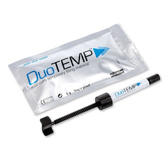 DuoTEMP Dual-Cure Temporary Filling Material, Eugenol-Free, Radiopaque, White, 5 g Syringe, Single Pack, 5831 thumbnail 17